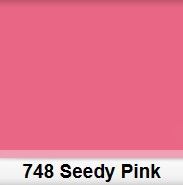 Lee 748 Seedy Pink color filter 50x60cm