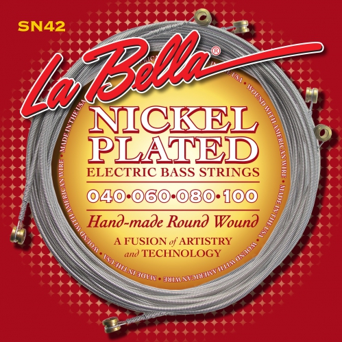 LaBella SN42 bass guitar strings 40-100
