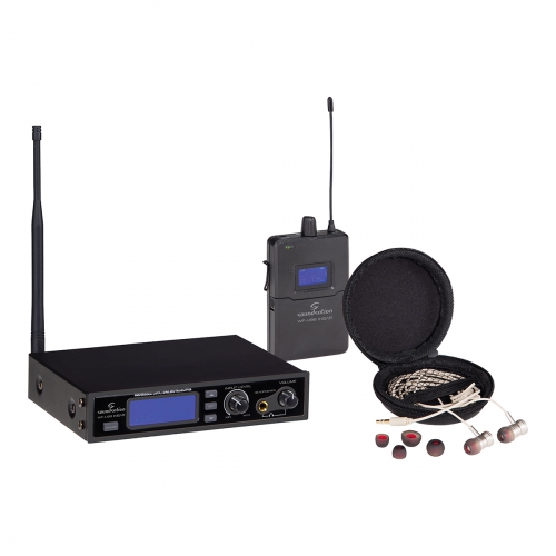 Soundsation WF-U99 inear stereo UHF 99-Channel Stereo In-Ear Monitor System