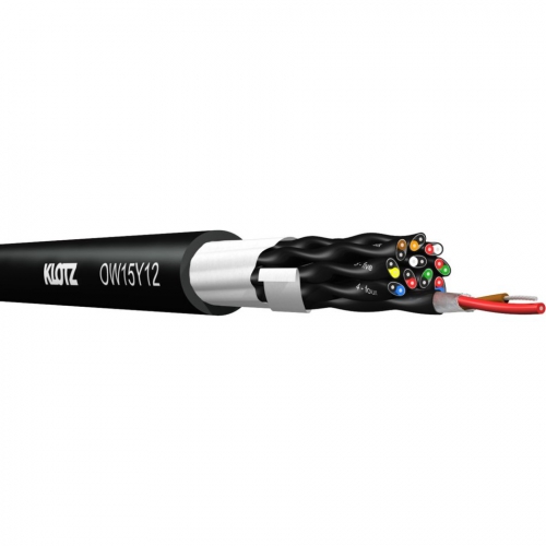 Klotz OW15Y08 AES/ EBU multicore cable - 8 x 2 x 0.15 mm² - PVC