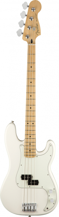 Fender Player Precision Bass Maple Fingerboard Polar White bass guitar
