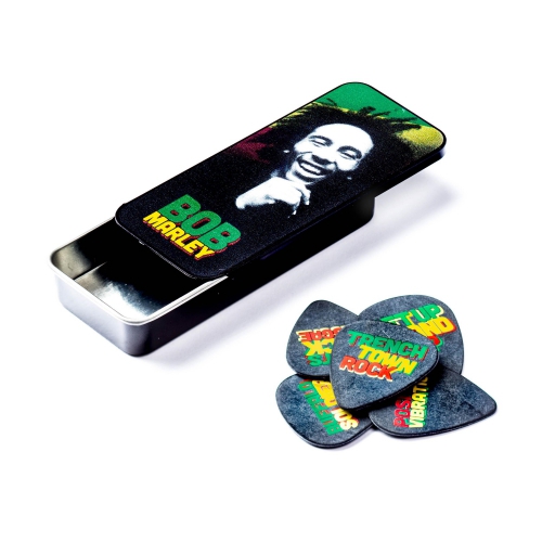 Dunlop Bob Marley PT07M guitar pick set, 6 pcs.