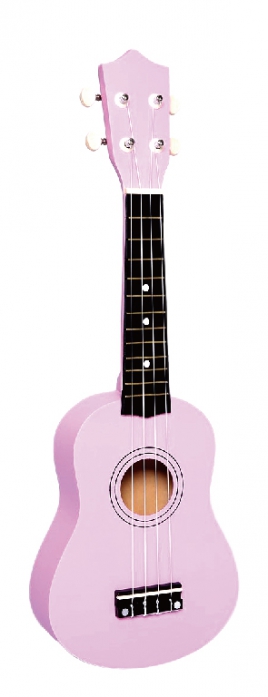 Fzone FZU-002 21 soprano ukulele, pink