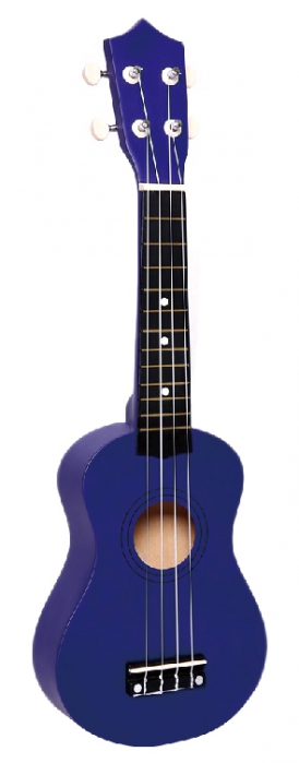 Fzone FZU-002 21 soprano ukulele, navy blue