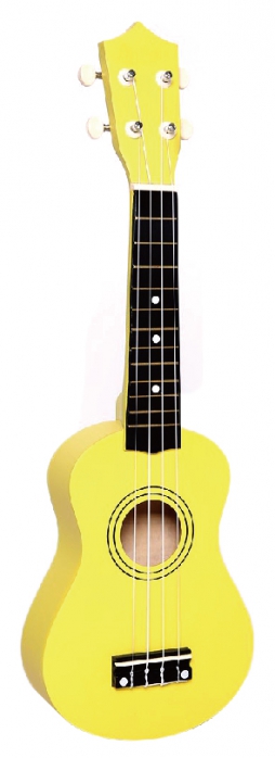 Fzone FZU-002 21 soprano ukulele, yellow