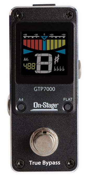 On Stage GTP 7000 mini pedal tuner