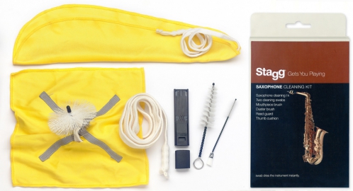Stagg SCKPRO-AS saxophone care kit