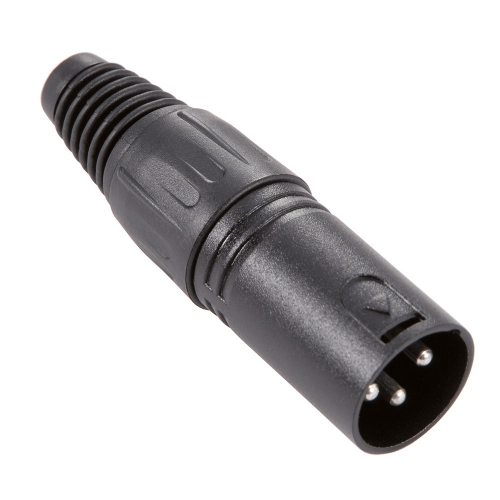 Adam Hall Connectors 7850 XLR Plug male black 