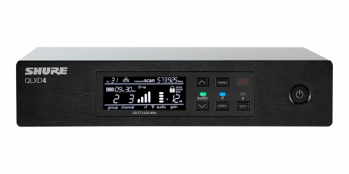 Shure QLXD4 digital wireless receiver
