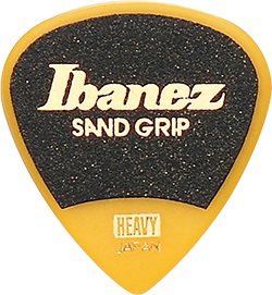 Ibanez PPA16 HSG YE Flat Pick Sand Grip guitar picks set, 6 pcs.  