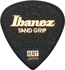 Ibanez PPA16 HSG BK Flat Pick Sand Grip guitar picks set, 6 pcs. 