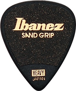 Ibanez PPA14 HSG BK Sand Grip guitar picks set, 6 pcs.