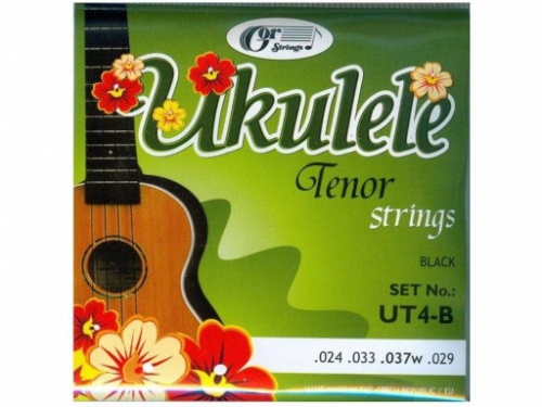 Gor Strings UT4-B Black tenor ukulele strings