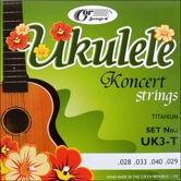 Gor Strings UB3-T Titan struny tenor ukulele case