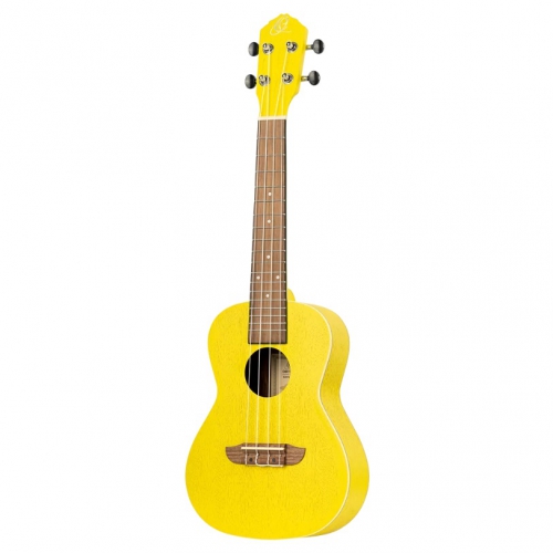 Ortega RUSUN Transparent Yellow concert ukulele