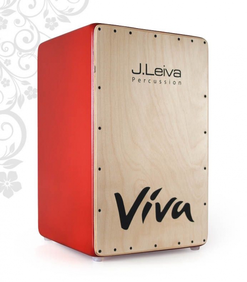 J.Leiva Viva Red Edition cajon