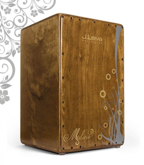 J.Leiva Percussion Cajon Model Medina Vintage