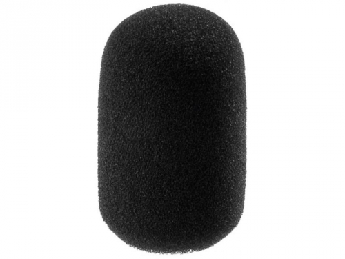 Monacor WS 100/SW Microphone windshield, black foam