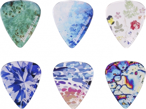 Ibanez PCP14XH C1 Extra Heavy Kaleido Series guitar picks, 6 pcs.