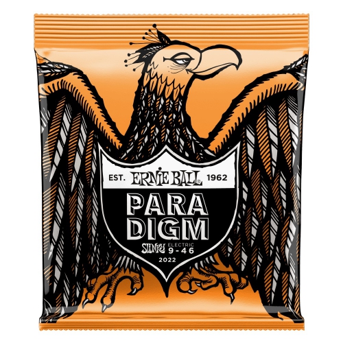 Ernie Ball 2022 Paradigm Hybrid Slinky electric guitar strings 9-46