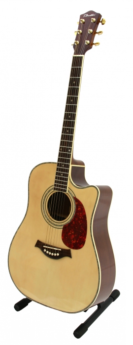 Burton W-C/N Passage acoustic electric guitar cut.