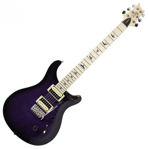 PRS 2018 Maple SE Custom 24 Purple Burst - electric guitar