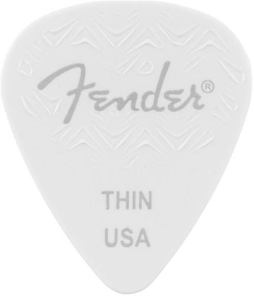 Fender Wavelength 351 Thin White guitar pick