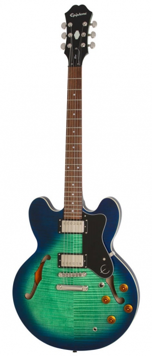 Epiphone Dot Deluxe AM Aquamarine electric guitar