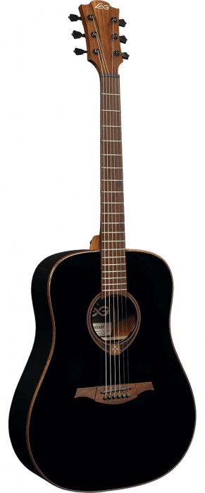 Lag GLA-T118D Tramontane acoustic guitar, black