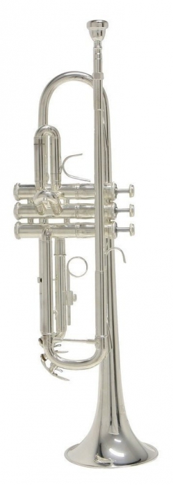 Bach TR-650S Bb trumpet, silver plated (with case)