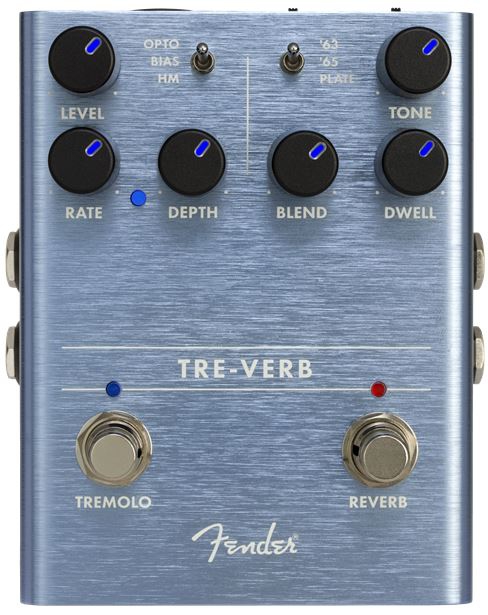 Fender Tre-Verb Digital Reverb guitar effect