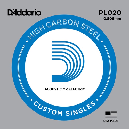 D′Addario PL020 single guitar string