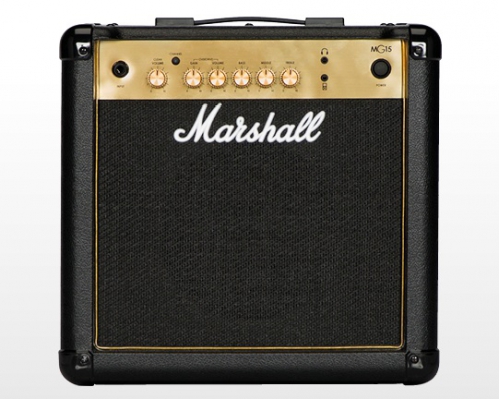 Marshall MG 15 Gold 15W guitar amplifier