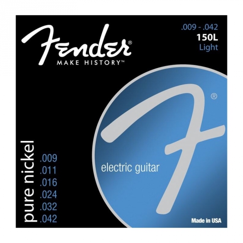Fender Pure Nickel 150L electric guitar strings 9-42