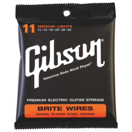 Gibson Brite Wire Electric Guitar Strings 11-50