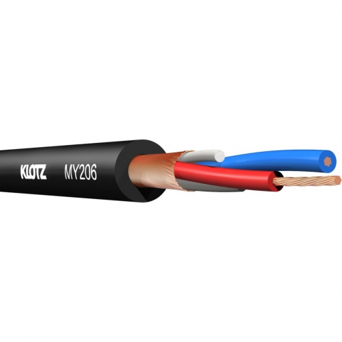 Klotz MY206 Professional Microphone Cable (black)