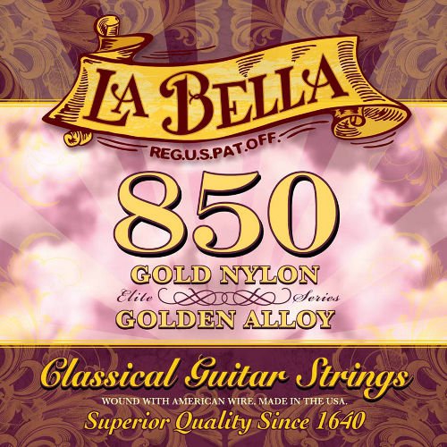 LaBella 850 Concert Series Classical Guitar Strings 28-41