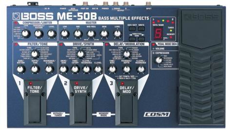 BOSS ME-50B bass guitar multieffect