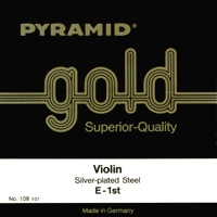 Pyramid 108100 Gold violin strings 4/4