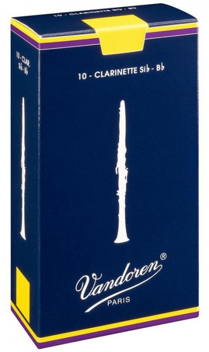 Vandoren Standard 1.5 clarinet reeds