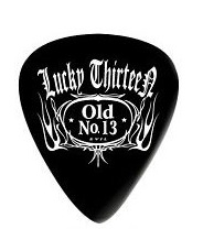Dunlop Lucky 13  0.73 Guitar Pick (Old No.13)