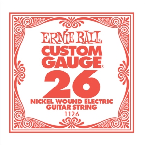 ErnieBall nickel wound single guitar string ′26′