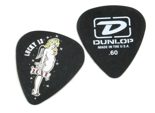 Dunlop Lucky 13  0.60 Guitar Pick (Love Girl)