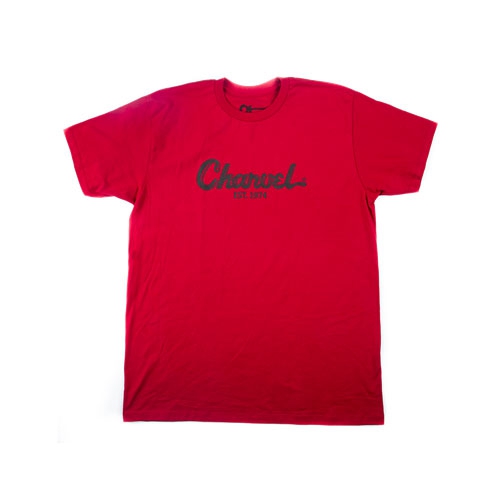 Charvel Toothpaste Logo Tee, Red, Xxl