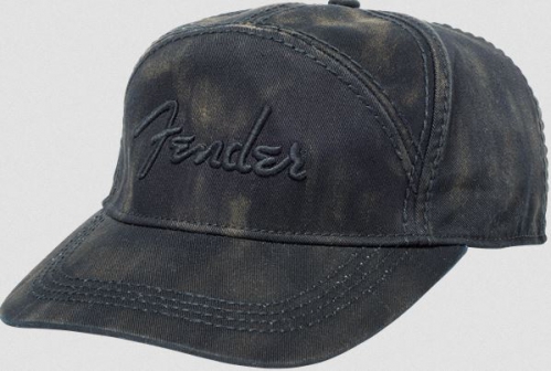Fender Blackwash Rivets Hat, Black, One Size Fits Most