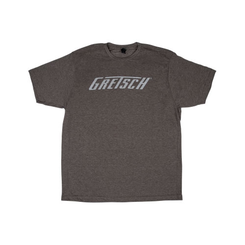 Gretsch Logo T-Shirt, Heather Gray, Xl