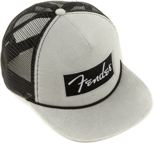 Fender Hat Cord Trucker Gry