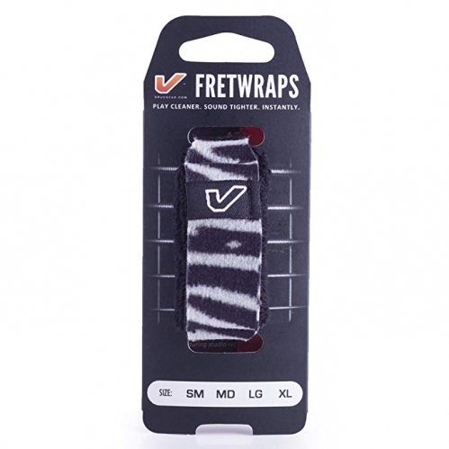 Gruvgear Fretwraps SM guitar fret wrap, small, zebra