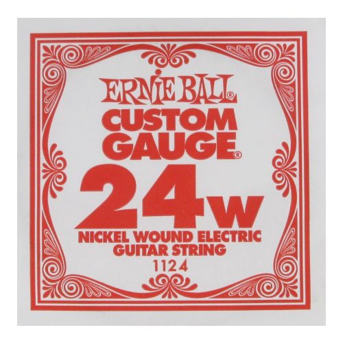 ErnieBall nickel wound single guitar string ′24w′