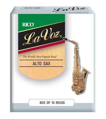 Rico La Voz Medium Soft Alto Saxophone Reed